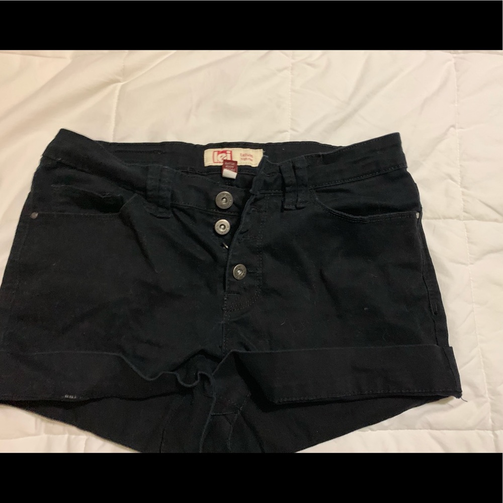 Black shorts